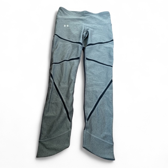Under Armour Kids Blue and Black Leggings - Picture 1 of 2